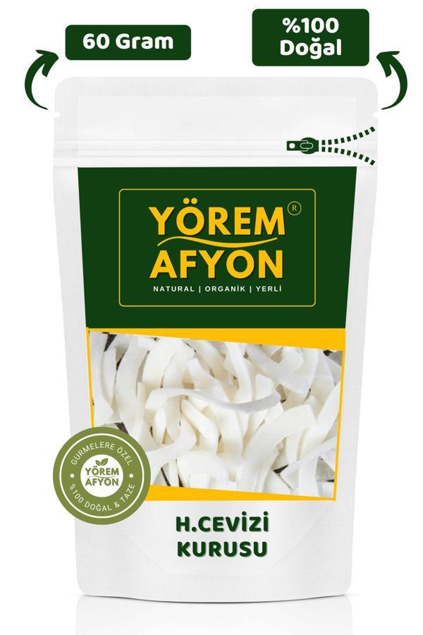 Gülçehre Yörem Afyon Katkısız Pancar Şekerinden Tatlandırılmış Atıştırmalık Dilim Hindistan Cevizi | 60Gr. - Image 1