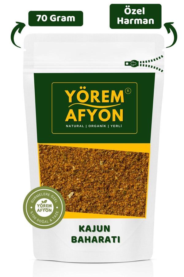 Gülçehre Yörem Afyon Özel Harman Katkısız Saf Lezzet Kajun Baharatı | 70Gr. - Image 1
