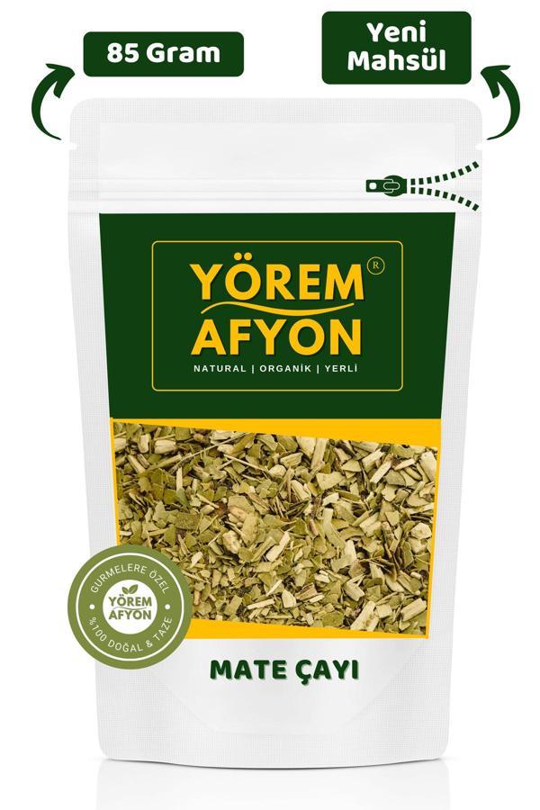 Gülçehre Yörem Afyon Yorgunluğa Paydos Diyenlere Doğal Mate Yaprağı, Yerba Mate {Ilex Paraguariensis} | 85Gr - Image 1