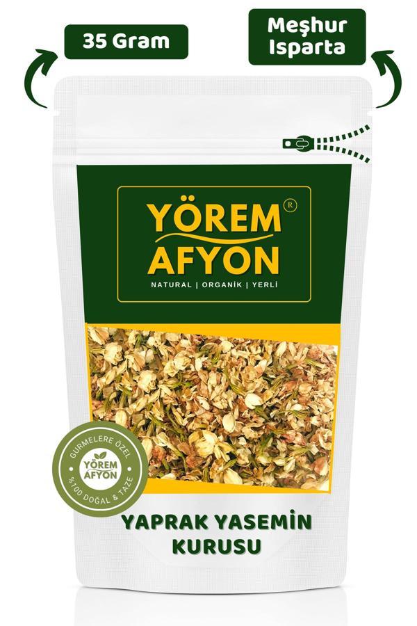 Gülçehre Yörem Afyon Meşhur Isparta Yeni Mahsul Yaprak Yasemin Çiçeği Kurusu | 35Gr. - Image 1