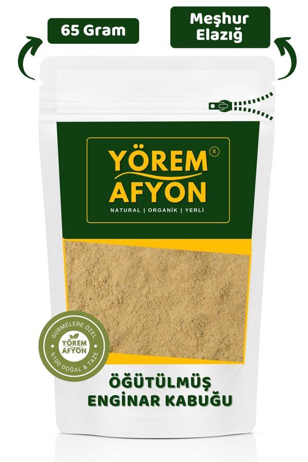 Gülçehre İzmir Karaburun Yöresinden Taze Çekim Öğütülmüş Enginar Kabuğu Tozu {Cynara Scolymus} | 65Gr. - Image 1