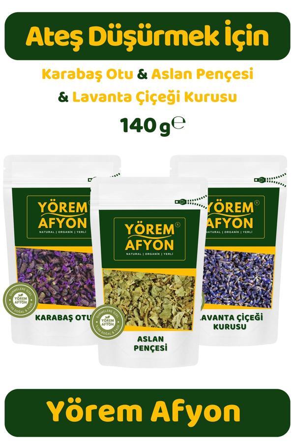 Gülçehre Yörem Afyon Yörelerine Özgü Bitkisel Ateş Düşürmek İçin Bitki Çayı Seti | 140Gr. - Image 1