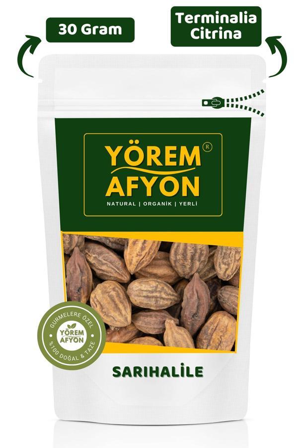 Gülçehre Kadim Tıbbın Baş Tacı Ruh - Beden Ve Zihin Üçgeninin Sırrı Sarı Halile {Terminalia Citrina} | 30Gr. - Image 1