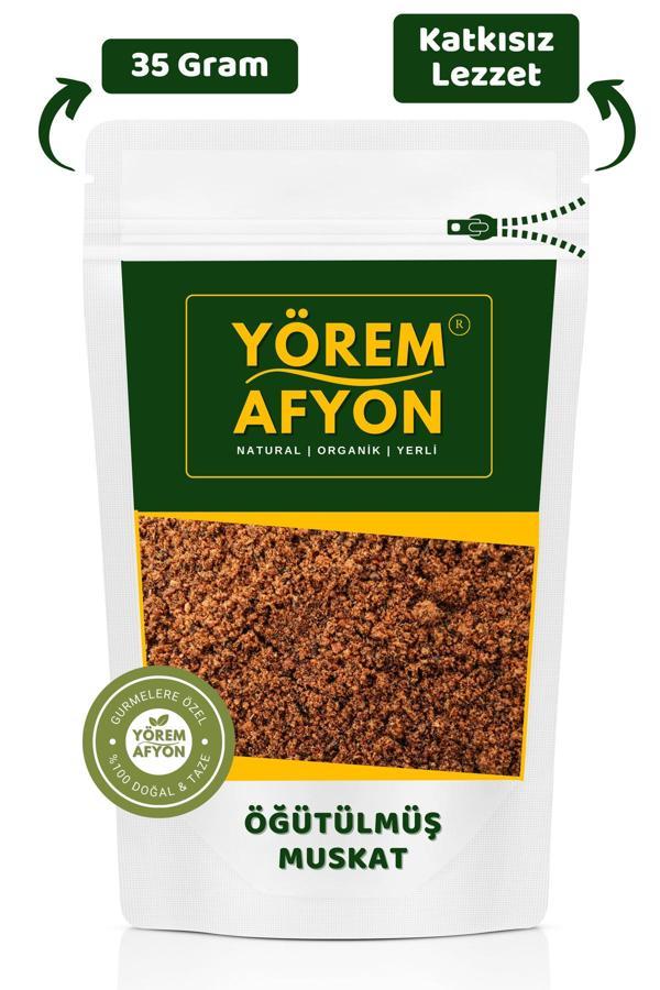 Gülçehre Keskin Aromalı Mutfakların Vazgeçilmezi %100 Saf Öğütülmüş Muskat Tozu {Myristica Fragrans} | 35Gr. - Image 1