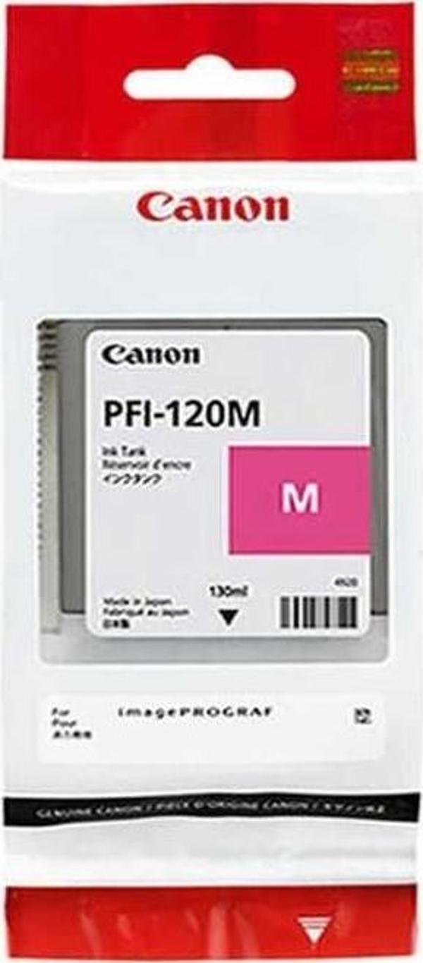 Canon Pfi-120 M Magenta Kırmızı Plotter Kartuş - Image 1