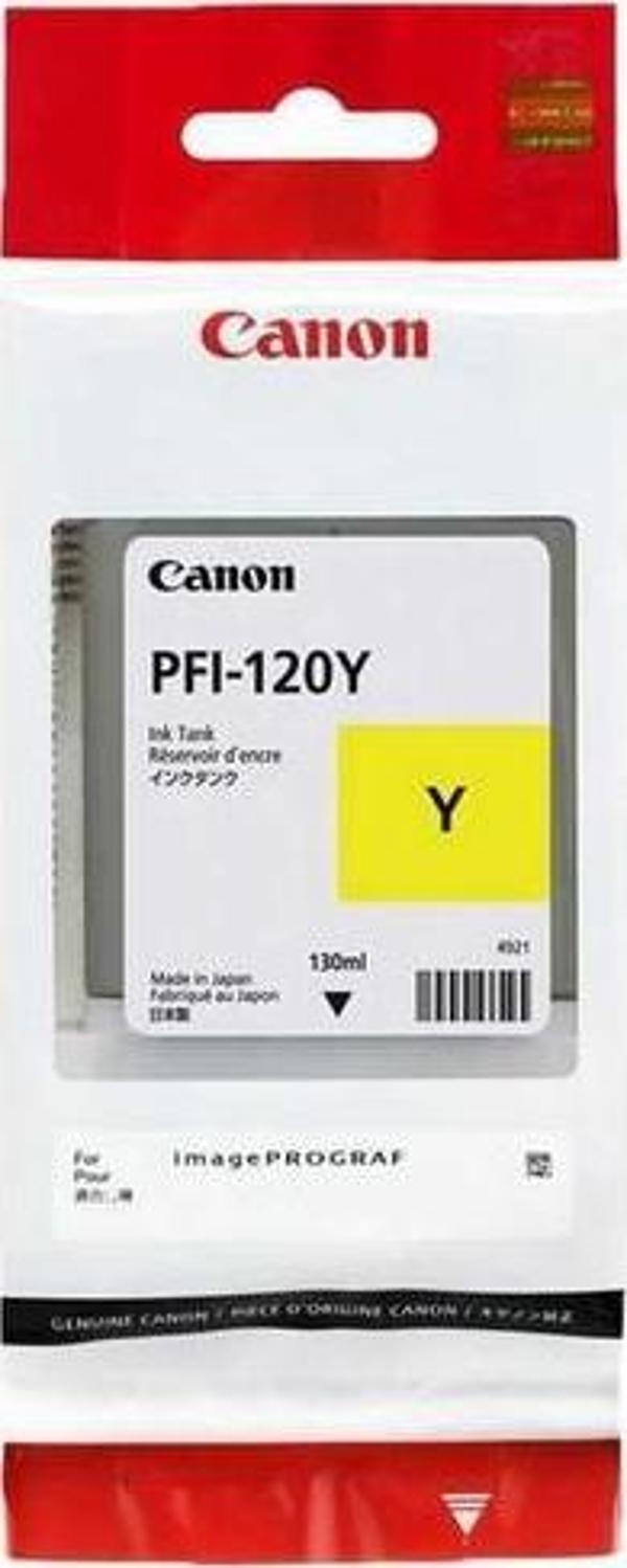 Canon Pfi-120 Y Yellow Sarı Plotter Kartuş - Image 1