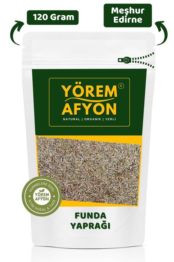 Gülçehre Yörem Afyon Meşhur Edirne Yerli Mahsul Funda Yaprağı, Süpürge Otu {Herba Ericae} | 120Gr. - Image 1