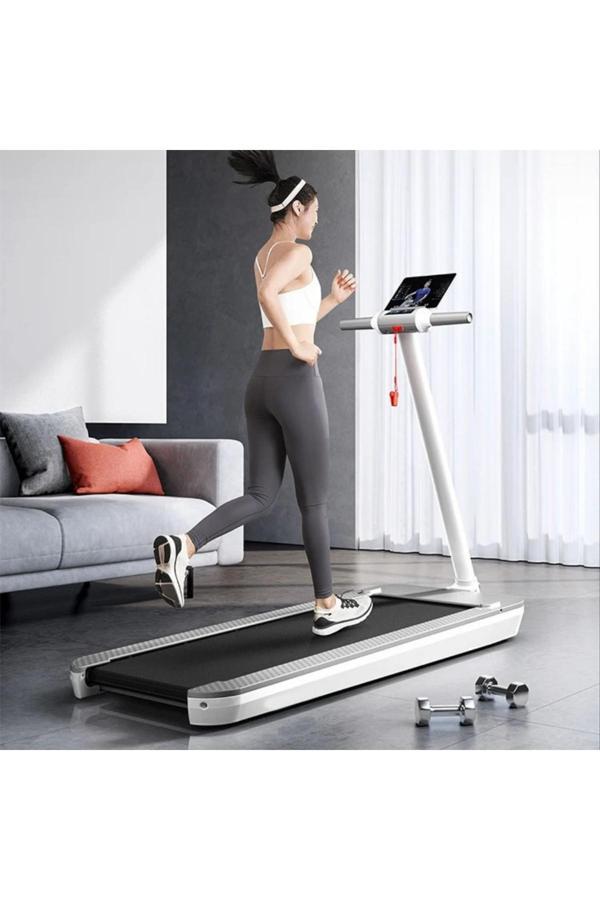 Robx E7 Katlanabilir 0-12Km Hız Bluetooth Bağlantı Taşıma Dokunmatik Panel Koşu Bandı - Image 1