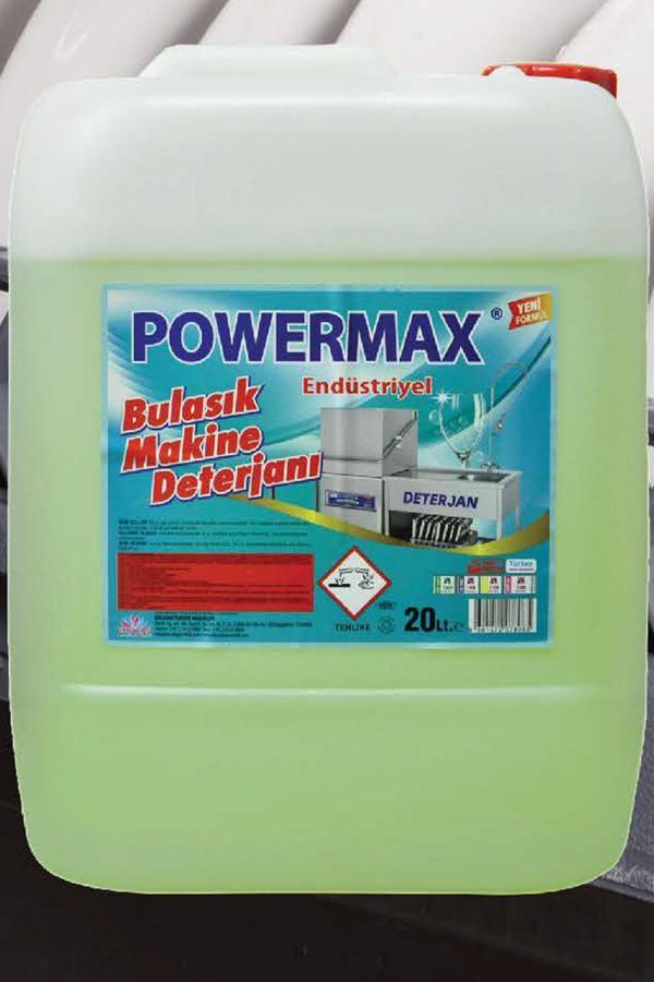 Powermax Endüstriyel Bulaşık Makinesi Deterjanı 20  Litre - PWRMX044 - Image 1