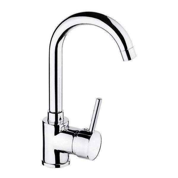 Lavabo Bataryası Sıcak Soğuk Çift Su Girişli Banyo Bataryası - Image 1