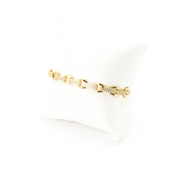 Biem Dikdörtgen Taşlı Xuping Bieklik - Image 1