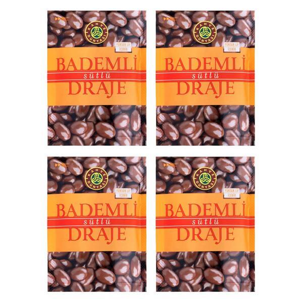 Kahve Dünyası Bademli Sütlü Draje 60 gr x 4 Adet - Image 1