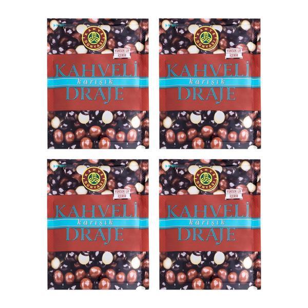 Kahve Dünyası Kahveli Sütlü Draje 60 gr x 4 Adet - Image 1