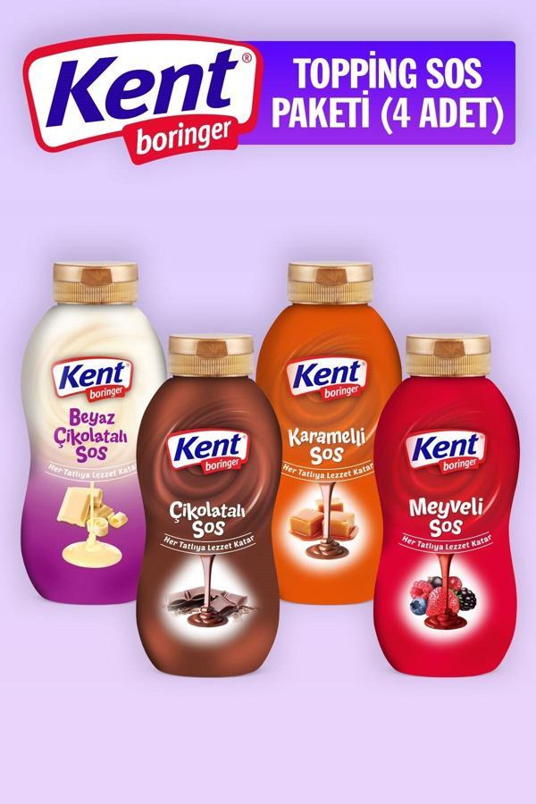 Kent Boringer Topping Sos 320 gr 4 lü Karma Paket - Image 1