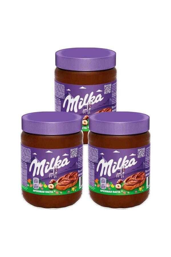 Milka Kakaolu Fındık Ezmesi Sürülebilir Krema İthal 3 x 350 Gr - Image 1
