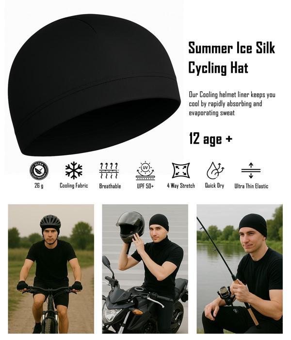 Motosiklet, Bisiklet, Koşu ve Dış Mekan Aktiviteleri İçin Hızlı Kuruyan Spor Şapka-Spor Bere - Image 1