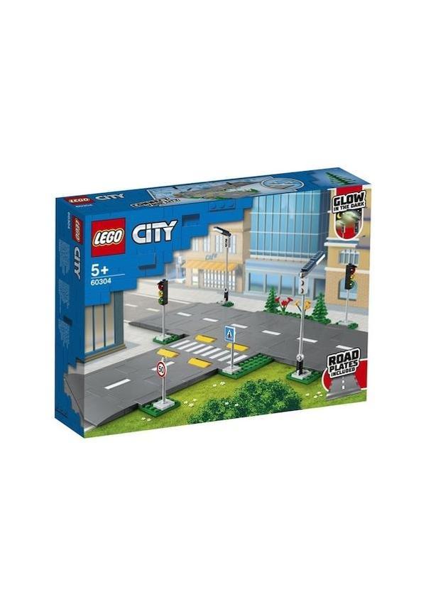 Lego City Yol Zeminleri 60304 Lisanslı Ürün - Image 1