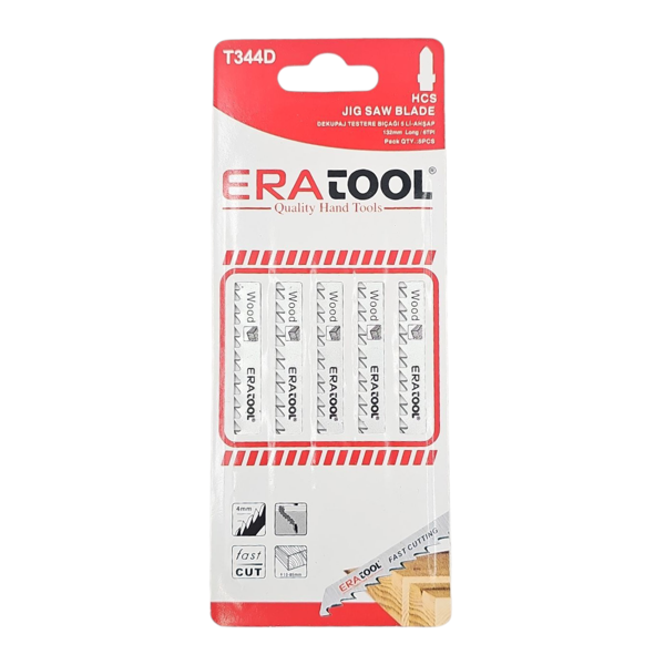 Fixonic Eratool ERA51835 T344D Ahşap Dekupaj Testere Bıçağı (5'li Paket)  - Image 1