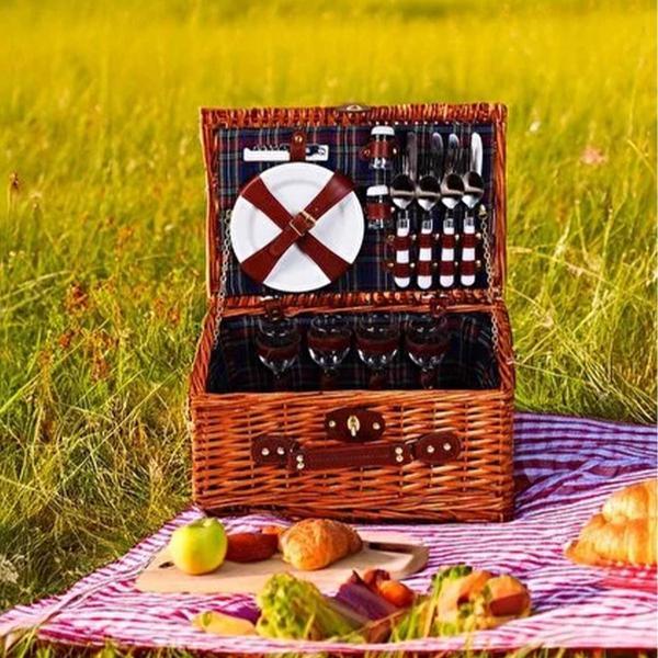 Perotti Picno Italy 4 Kişilik Piknik Sepeti - Image 1