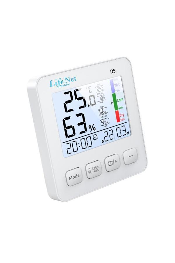 Dijital Termometre Isı Ve Nem Ölçer D5 - Image 1