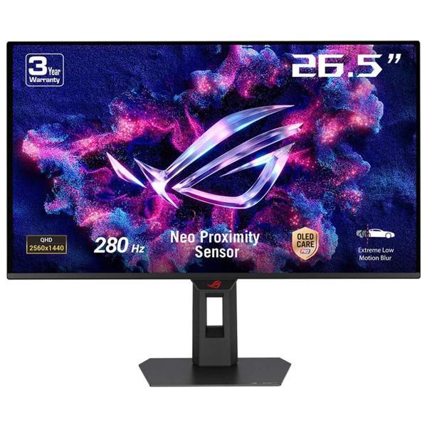 ASUS ROG Strix OLED XG27ACDMS 26.5 inç 280Hz 0.03ms 2K QHD Adaptive Sync QD-OLED Pivot Gaming Monitör - Image 1