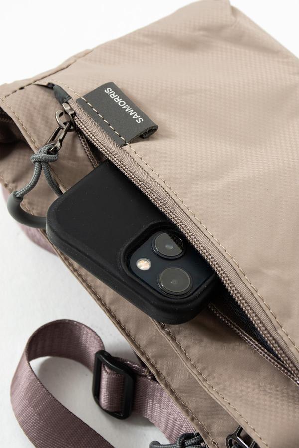 Kadın 3 Bölmeli Paraşüt Kumaş Ayarlanabilir Çapraz Askılı Çanta - Image 1