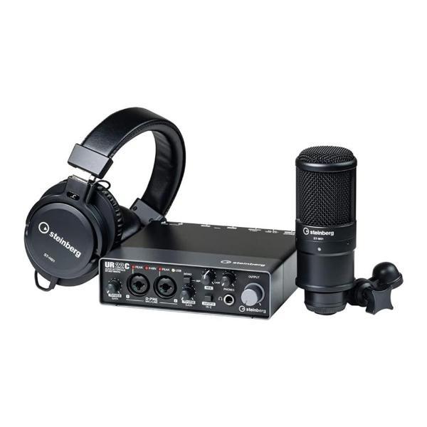 Steinberg UR22C Recording Pack / Ses Kartı,Kulaklık ve Mikrofon - Image 1