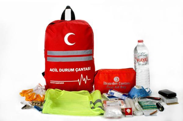 Sırt Deprem Çantası Afet ve Acil Durum İlk Yardım Seti - Image 1