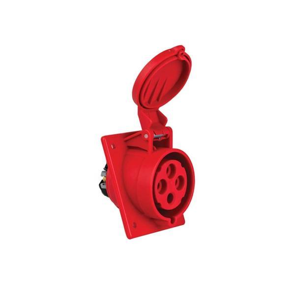 Mete Enerji 406517 4X32A IP44 Makine Prizi Eğik Gövdeli 380-415 V - Image 1