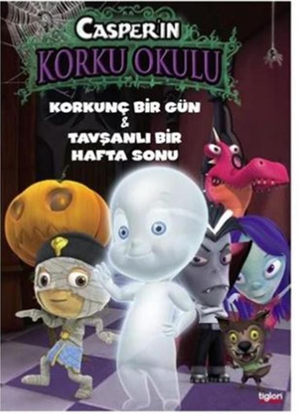 Casper'ın Korku Okulu - Korkunç Bir Gün ve Tavşanlı Hafta Sonu ( Türkçe Dublaj ) ( Ambalajında - Sıfır ) DVD - Image 1