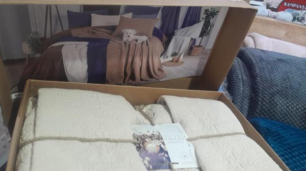 BELLİSİMA ÇİFT KİŞİLİK YATAK ÖRTÜSÜ SNOW WHİTE KREM - Image 1