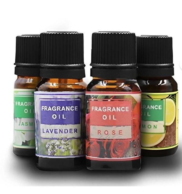 4 Lü Aromaterapi Yağı Hava Nemlendirici Buhar Makinası Için Uçucu Yağ Aroma Yağı Difüzör Yağı Koku - Image 1