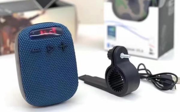 Xbyc 2727 Bluetooth Bağlantılı Hoparlör Su Geçirmez Şarjlı Bisiklet Motosiklet Hoparlörü Lacivert - Image 1