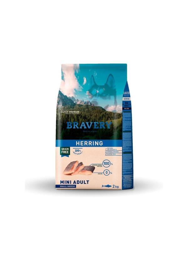 Bravery Tahılsız Ringa Balıklı  Küçük Irk Yetişkin Köpek Maması 2 Kg - Image 1