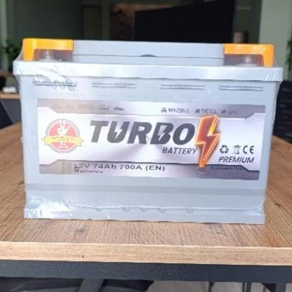 TURBO 74 AH. (72 AMPER UYUMLU) 600A (EN) (3 YIL PETLAS GARANTİLİ) (ÜRETİM TARİHİ: 2025) - Image 1