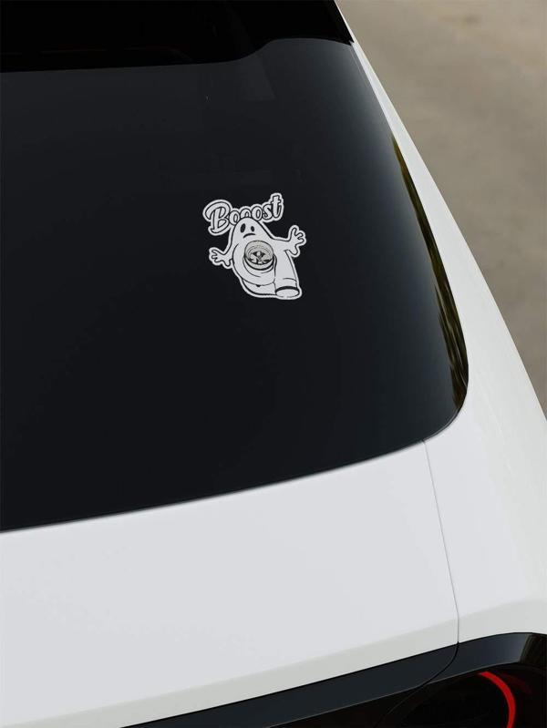 Okyay Works Boost Dijital Baskı Sticker - Image 1