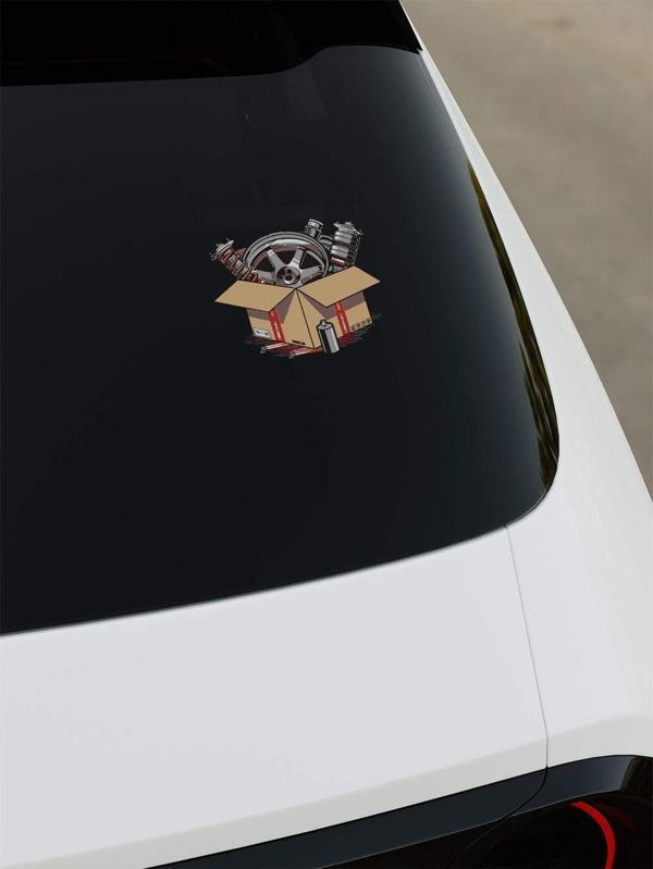 Okyay Works Jant Amortisor Dijital Baskı Sticker - Image 1