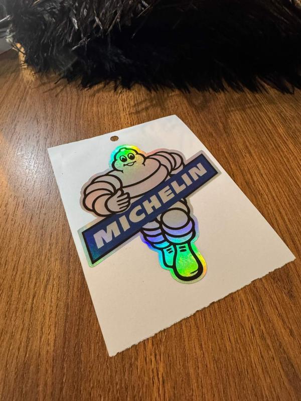 Okyay Works Michelin Dijital Baskı Sticker - Image 1