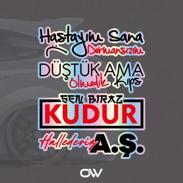 Okyay Works Hologram Sticker Paket #5 - Image 1