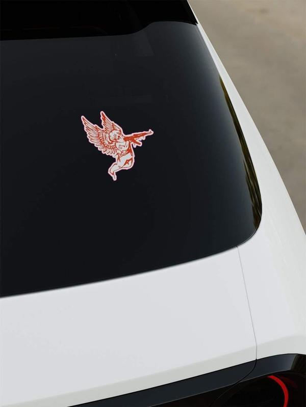 Okyay Works Gang Angel Dijital Baskı Sticker - Image 1