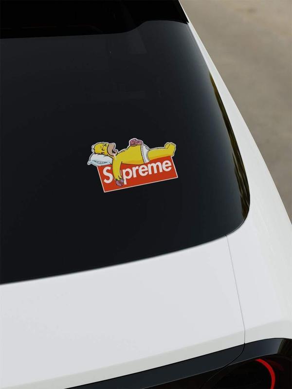 Okyay Works Supreme Dijital Baskı Sticker - Image 1