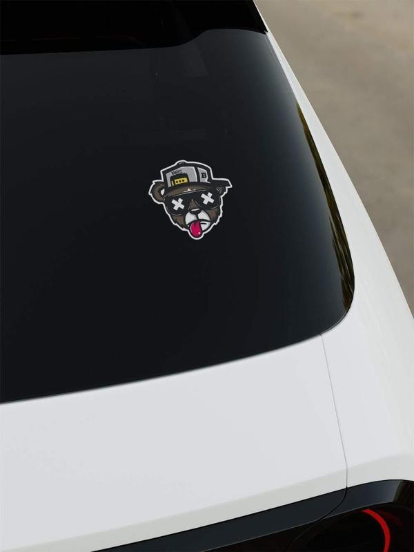 Okyay Works Ayı Dijital Baskı Sticker - Image 1