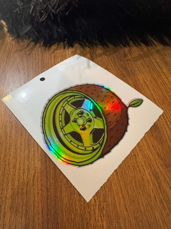 Okyay Works Kivi Jant Dijital Baskı Sticker - Image 1