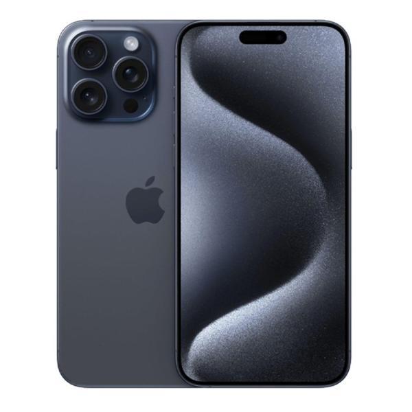 APPLE IPHONE 15 PRO MAX BLUE TITANIUM 256B YENILENMIS B KALITE (12 AY GARANTILI) - Image 1