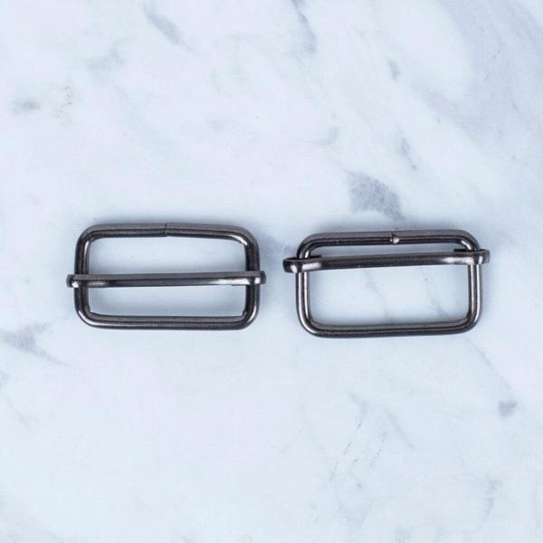 Siyah Metal Toka Sürgülü 2 li Paket - Image 1