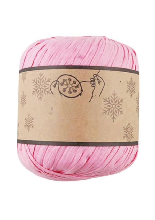 Rafya İp 50 gr Pembe - Image 1