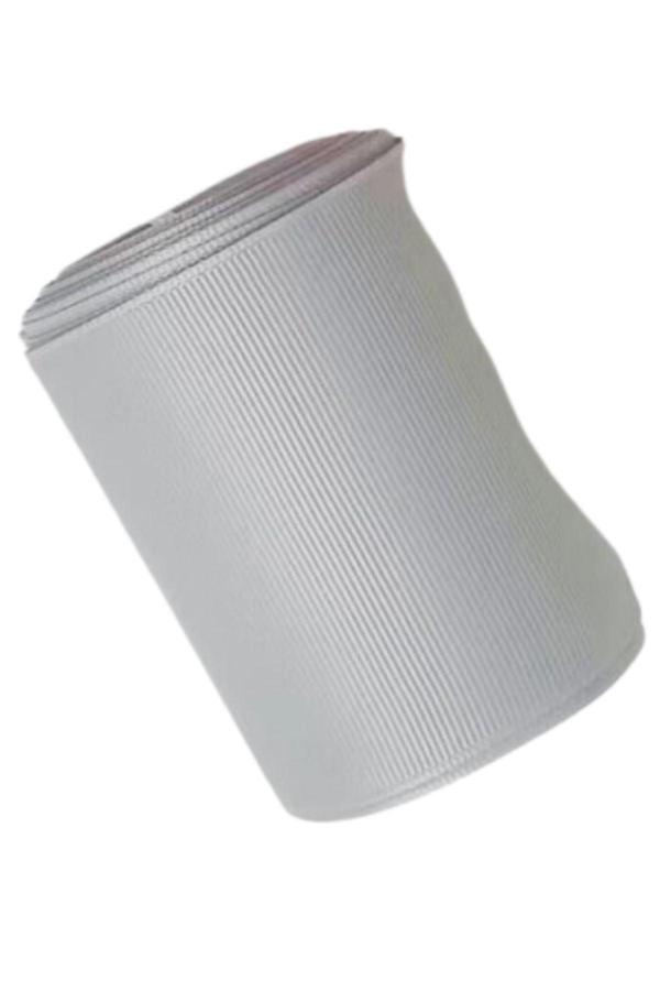 Grogren Kurdele 1 cm 10 Metre Açık Gri - Image 1