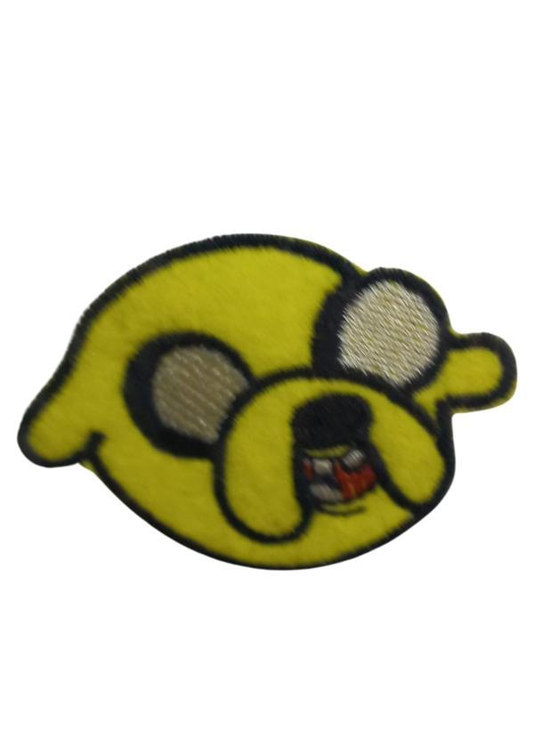 Aplike Ütü İle Yapışan Köpek Yüzü Sarı Arma 6x7 cm - Image 1