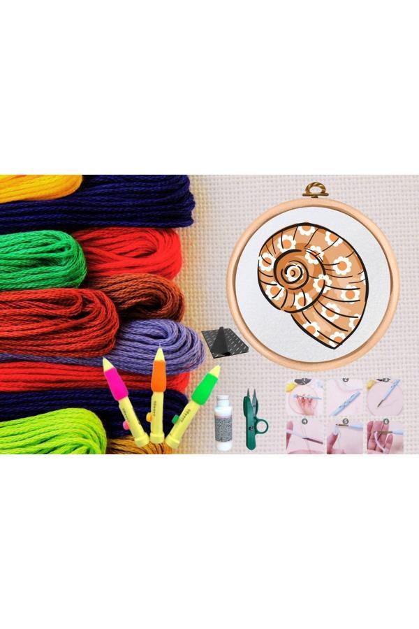 Seti Nakış Seti Kasnaklı Kendin Yap Seti Seri 121 - Image 1