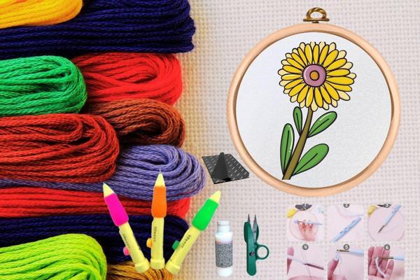 Seti Nakış Seti Kasnaklı Kendin Yap Seti Seri 36 - Image 1